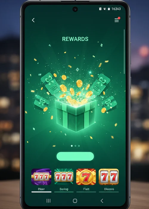 Afbeelding van een rijk gevulde prijzenpot en gratis spins bij 122 Casino, symbool voor alle bonussen en promoties op de pagina.